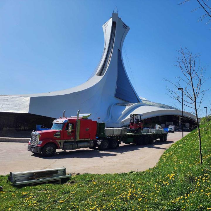 Transport de blocs de béton Montréal